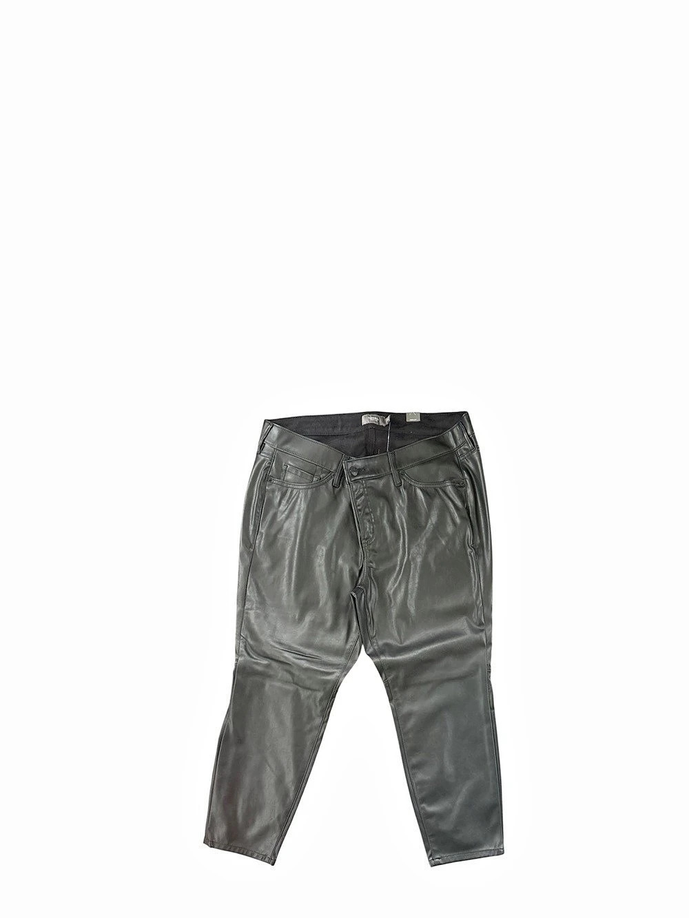 Torrid Perfect Skinny Faux Leather High-Rise Pant Pants Black Waist 18